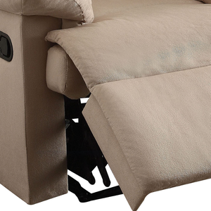 Beige Woven Fabric Modern Leisure Motion <b>Recliner</b> Chair-Durable & Soft - Product Image 4