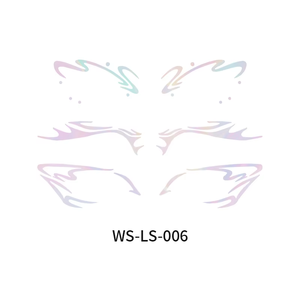 2025 nueva venta al por mayor falso ojo tatuaje pegatina colorido impermeable temporal <span class=keywords><strong>cara</strong></span> tatuaje <span class=keywords><strong>para</strong></span> niñas maquillaje - Product Image 6