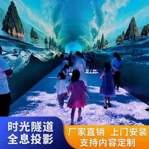 Proyección Holográfica Interactiva 3D Inmersiva a Simple Vista con Temática Oceánica de Fantasía del Túnel del Tiempo para Puntos Turísticos con Drenaje - Product Image 2