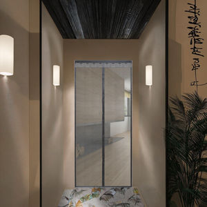 <span class=keywords><strong>Moustiquaire</strong></span> magnétique anti-rayures pour appartement moderne 18x16 portes moustiquaires en maille polyester facile à installer en usine - Product Image 5