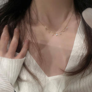 Pendentif Wenchi en forme de petit diamant, en argent pur S925, design brossé exquis, luxe haut de gamme, élégant et raffiné - Product Image 2