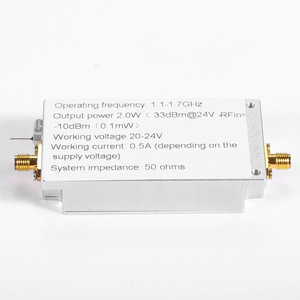 1.1-1.7GHz GPS Beidou LNA 60dB Gain 0.6dB Bruit 5V Alimentation pour amplificateur de Signal <span class=keywords><strong>Satellite</strong></span> - Product Image 1
