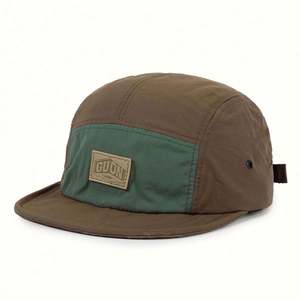 Gorras Deportivas Personalizadas al por Mayor, de Secado Rápido, de Nailon, Unisex, Estilo Urbano, de 5 Paneles, de Dos Tonos, para Camping y Running - Product Image 1