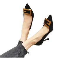 KH Женская обувь на высоких каблуках Металлические высокие каблуки