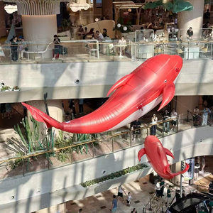 Palloncini Gonfiabili a Tema Marino: Polpo Volante, Cavalluccio Marino, Pesce Tropicale, Prodotti in Pellicola di Alluminio Riempiti di Elio con Telecomando - Product Image 2