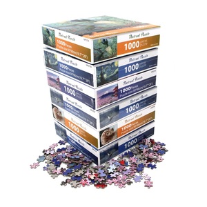 Kotak kemasan 1000 buah Chipboard <span class=keywords><strong>Jigsaw</strong></span> <span class=keywords><strong>Puzzles</strong></span> 42068