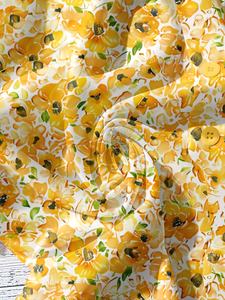 Blusa Unisex con Cuello Camisero, Estampado Floral, Mangas Abullonadas, Opción de Logotipo Personalizado, Tela Ecológica Antiarrugas para Oficina - Product Image 5