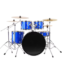 Batterie Acoustique Adulte Direct Usine Cinq Fûts Quatre Cymbales Pratique Professionnelle