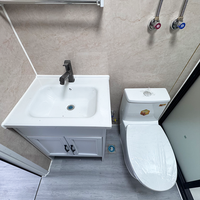 Casa Contenedor Móvil Expandible Prefabricada de 40x20, Lista para Usar, de 1 a 4 Dormitorios, Panel Sándwich de Acero Ligero, Prevención de Incendios, Rápida Instalación