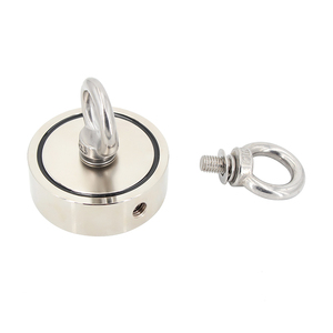 N35 D67mm 380LBS/170kg Double Face Super Strong Néodyme Ronde De Pêche Aimant avec alésage - Product Image 6