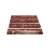 En gros, Ensemble de supports de mahjong en acrylique festonné motif marbre Ivy et motif écaille de tortue, pour le divertissement des sœurs