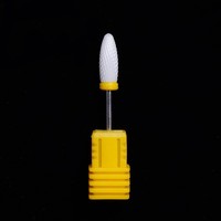 Broca Profesional de Carburo para Uñas, Forma de Bala, Cilindro, Cohete, Herramientas Eléctricas para Manicura y Pedicura
