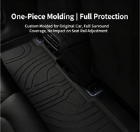 Tapis de sol pour Honda ZR-V 2025 5D 3D en plastique TPE, ensemble complet personnalisé, accessoires de voiture en plastique TPE d'usine