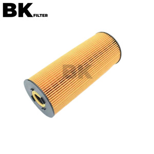 ไส้กรองน้ำมันเครื่อง Bk Filter รุ่น E197HD23 สำหรับรถยนต์เบนซ์ วัสดุทำจากกระดาษ อะไหล่ทดแทน - Product Image 1