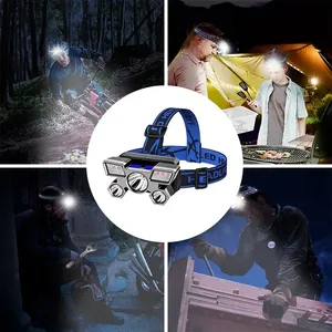 <b>LED</b> Five Hole <b>Work</b> <b>Light</b> with Four Lighting Modes Supporting USB Charging and Equipped with a Charging Indicator <b>Light</b> - Product Image 4