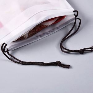 Custom Cheap Cat Pattern Frosted Clear Draw String Storage <b>Bag</b> Peva <b>Waterproof</b> <b>Drawstring</b> <b>Bag</b> - Product Image 5