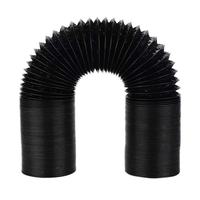Tuyau de ventilation flexible pliable en composite PVC et aluminium pour la connexion des conduits