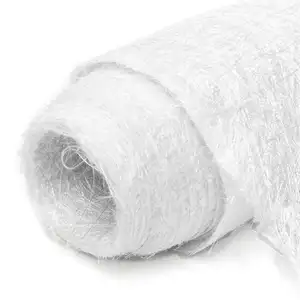 Reinforced Fiberglass Mat E-Glass Fiberglass Chopped Strand Mat Roll 100 225 300 450 Fiberglass Mat