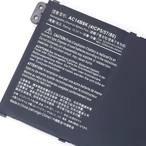 แบตเตอรี่แล็ปท็อป AC14B7K AC14B8K สำหรับ ACER <span class=keywords><strong>Aspire</strong></span> TMP236 V3 E3-111 E3-112 ES1-111M Chromebook <span class=keywords><strong>15</strong></span> C810 4ICP5/57/80 MS2392สต็อก - Product Image 4