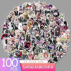 สติกเกอร์ตกแต่งการ์ตูนอนิเมะที่แตกต่างกัน100ชิ้น/เซ็ตแบบสติกเกอร์โจมตีบนไททันอนิเมะ1ชิ้น Kakashi haikyuu