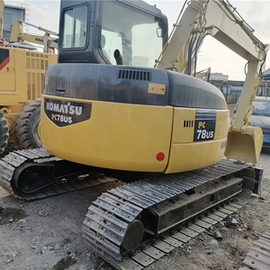 Miniexcavadora sobre orugas Komatsu PC78 usada con motor japonés a la venta - Product Image 1