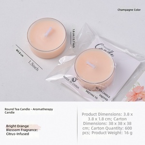 Bougies chauffe-plat artisanales écologiques en gros pour Noël, <span class=keywords><strong>d</strong></span>écoratives pour la maison, sans flamme, 4 heures de combustion, en <span class=keywords><strong>cire</strong></span> de soja et <span class=keywords><strong>cire</strong></span> <span class=keywords><strong>d</strong></span>'<span class=keywords><strong>abeille</strong></span>, parfumées, petites - Product Image 5