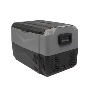 Joffre spéciale — réfrigérateur portable 55l à double Zone, glacière pour voiture ou Camping 12V, 24V