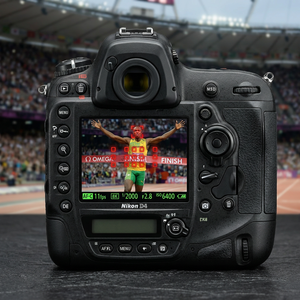 กล้อง <span class=keywords><strong>Nikon</strong></span> <span class=keywords><strong>D4</strong></span> มือสองขายส่ง ระดับมืออาชีพ ความละเอียด 16.2MP ความเร็ว 11fps ISO 204800 ฟูลเฟรม ปรับสภาพใหม่ สำหรับกีฬาและการถ่ายภาพแอคชั่น - Product Image 2