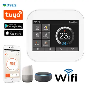 Tuyaホームwifiスマートフロア電子暖房ワイヤレスサーモスタットデジタルと受信機