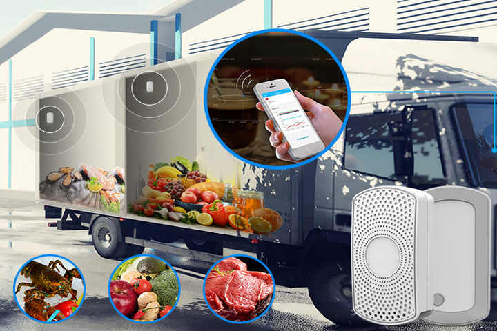 BLE 5.0 Temperature Sensor Tracking Beacon with External Probe