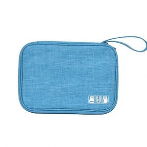 Sac de rangement portable pour câbles de voyage, étanche, pour accessoires électroniques, câbles USB - Product Image 5