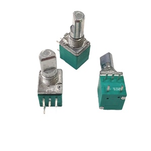 Manufacturer's 9mm 10K Ohm Rotary Carbon Potentiometer with <b>Switch</b> High Quality Rheostat - Product Image 1