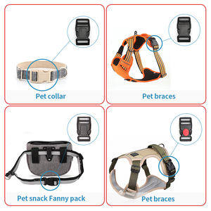 Accesorios para Mascotas Hebilla de Plástico Personalizada y Colorida de Alta Resistencia con Curva para Arnés y Collar de Perro con Liberación Lateral - Product Image 4