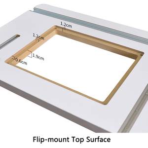 De escritorio máquina de grabado Flip Banco Hogar baquelita de Banco Placa de aleación de aluminio de madera Router <span class=keywords><strong>Mesa</strong></span> - Product Image 4