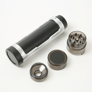 2024 Nieuwe KL Model 902 2-in-1 Geurdicht Plastic Kruiden Grinder Cone Case Houder met Aangepast Logo Opbergruimte - Product Image 3