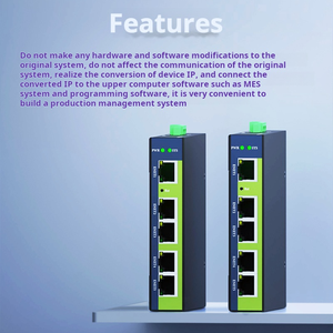 Ván hiwooya Wtu-net41pro PLC NAT Gateway | | đa-ip cross-mạng chuyển đổi & Ethernet mạng Coupler PLC IP địa chỉ - Product Image 6