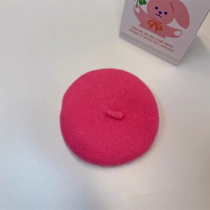 Boina de invierno multicolor para mascotas, divertida y versátil, sombrero de pintor para gatos, 100% lana, venta al por mayor de fábrica - Product Image 6