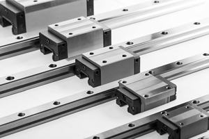 Квадратная/фланцевая линейная направляющая 15-65 мм, 4000 мм, с подшипниками и скользящими блоками - Product Image 4