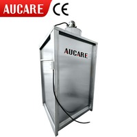 Cabine de pulvérisation alimentaire pour sablage de mousse, chocolat, fondant, sucre filé et pâtisseries, pour usine de chocolat