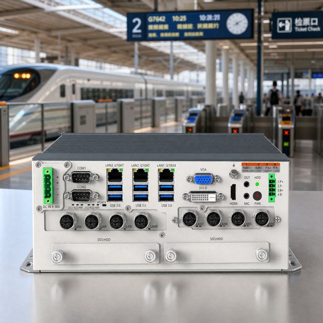 Reliable IPC Fanless IoT Gateway WiFi/4G/5G Form Factor Industrial Box Pc Embedded