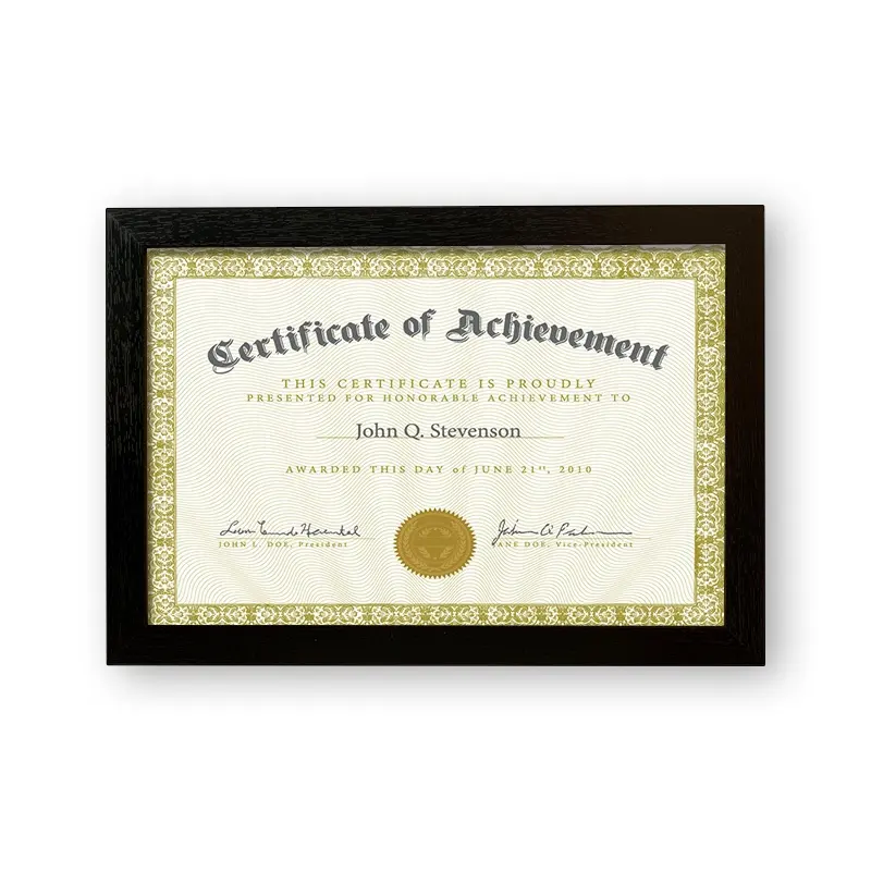 Graduation 11x17 Mahogany Diploma Frame with Tassel Holder for 8.5x11 Certificate Document frame