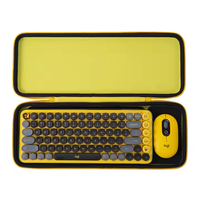 Étui de protection personnalisé en EVA rigide, étanche, antichoc et anti-poussière pour clavier et souris sans fil Logitech POP, idéal pour le camping et les voyages