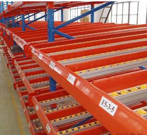 Mracking Trung Quốc của công nghiệp kim loại thép lưu trữ giá <span class=keywords><strong>FIFO</strong></span> trọng lực carton dòng chảy giá cho kho cải thiện sản phẩm kệ - Product Image 4