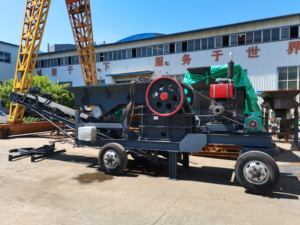 Concasseur à mâchoires 10 Tph facile à utiliser pour le concassage primaire de pierres, graviers et granits dans l'exploitation minière - Product Image 5