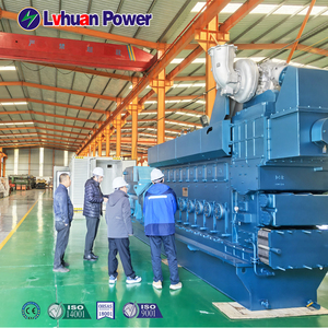 1MW生物质气化发电厂，带电启动水冷220V/380V输出-DC木气/稻壳气发生器 - Product Image 3