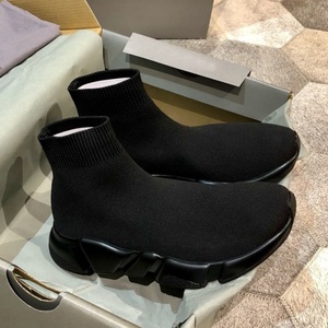 Dropshipping Brand Logo Custom Designer Women Fashion Walking Sneakers Street Style Low High Top Soft <b>Sock</b> Shoes for Men - Product Image 2