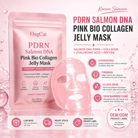 Masque facial en gelée de collagène bio à étiquette privée, masque coréen anti-âge, produit de soin de la peau coréen
