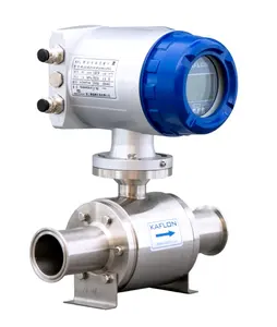 Medidor de flujo de leche 4-20mA medidor de flujo de agua con salida de pulso