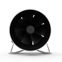 Ventilation d'air de serre 110V/220V ventilateurs axiaux d'extracteur de ventilateur de conduit de 8 pouces