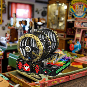 Pour moule roi 10170 bricolage à commande électrique boîte à musique ornement 2344 pièces <span class=keywords><strong>Eden</strong></span> série blocs de construction voitures en plastique jouets et cadeaux - Product Image 4